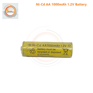 Ni-Cd AA1000mAh 1.2V Battery