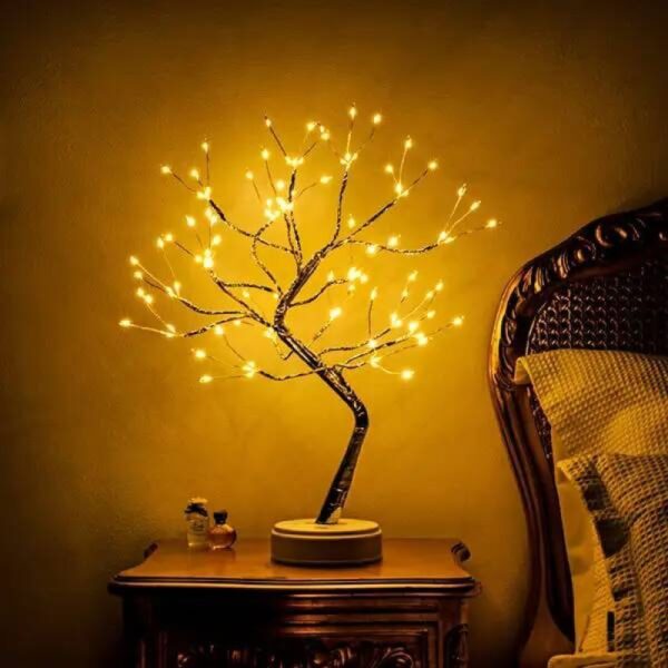 Bonshai Tree Light Lamp for Bedside Table Light