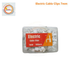Electric Cable Clips 7mm 100pcs