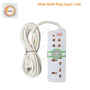 Hitek Multi Plug 5 port 1.5m