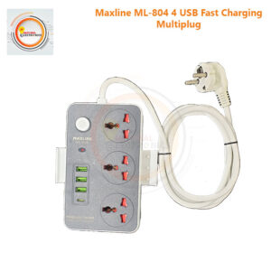 Maxline ML-804 4 USB Fast Charging Multiplug