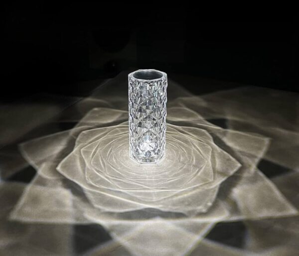 Rose Diamon Crystal Touch Table Lamp - Image 2