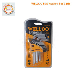 WELLOO Flat Hex key 9Pcs Set HKF2009S